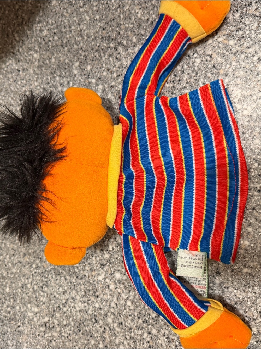 Ernie Sesame Street 2003 Gund Hand Puppet 9" & Sesame Workshop - Picture 4 of 4